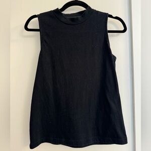 MADEWELL - Black Mock Neck Tank